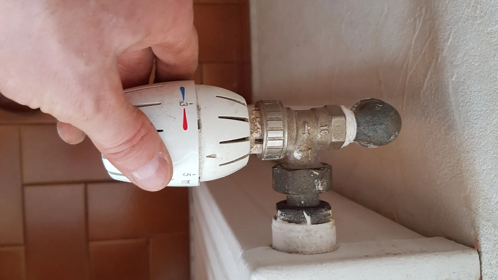 Robinet thermostatique — réglage et panne